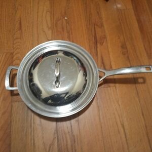 Stainless Steel Frypan with Lid
